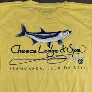 Bluefin USA Yellow Large Long Sleeve Polyester Blend T Shirt Boys